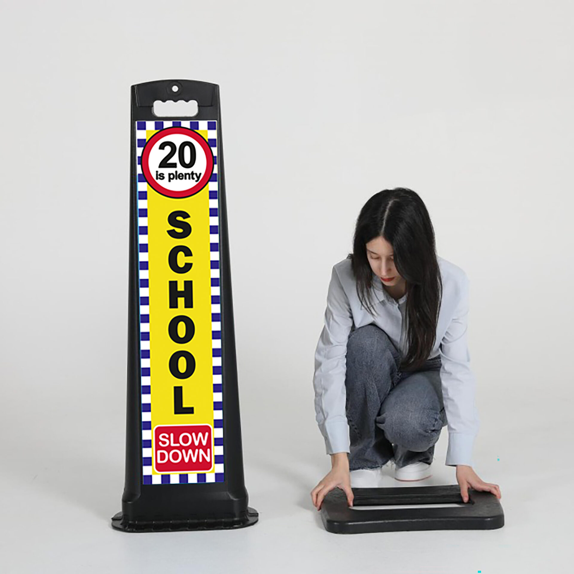 Free Standing Tall (Cone Style) Pavement Sign - Image 6