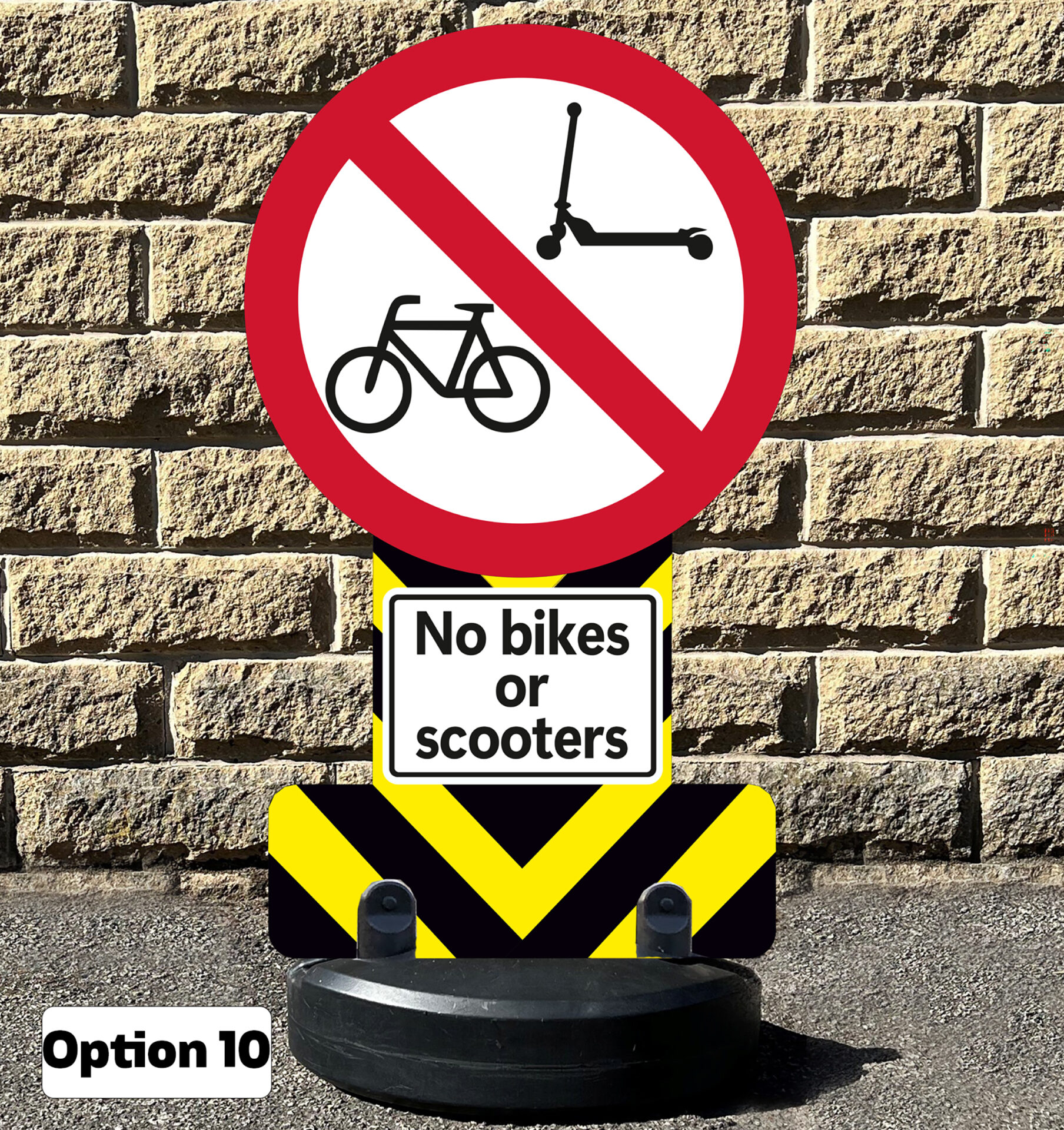 Safety Message Free Standing Pavement Signs - Image 11