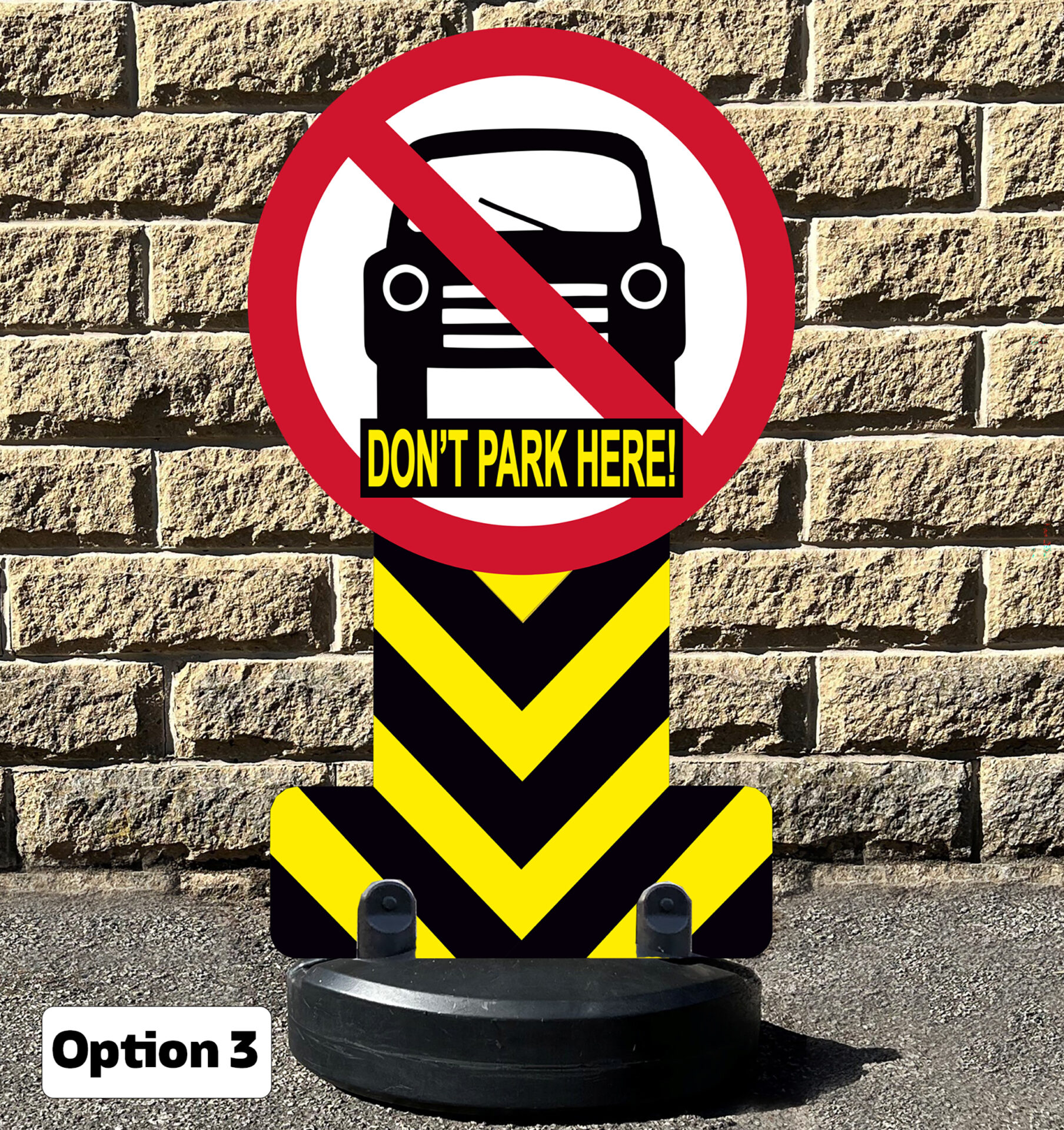 Safety Message Free Standing Pavement Signs - Image 4