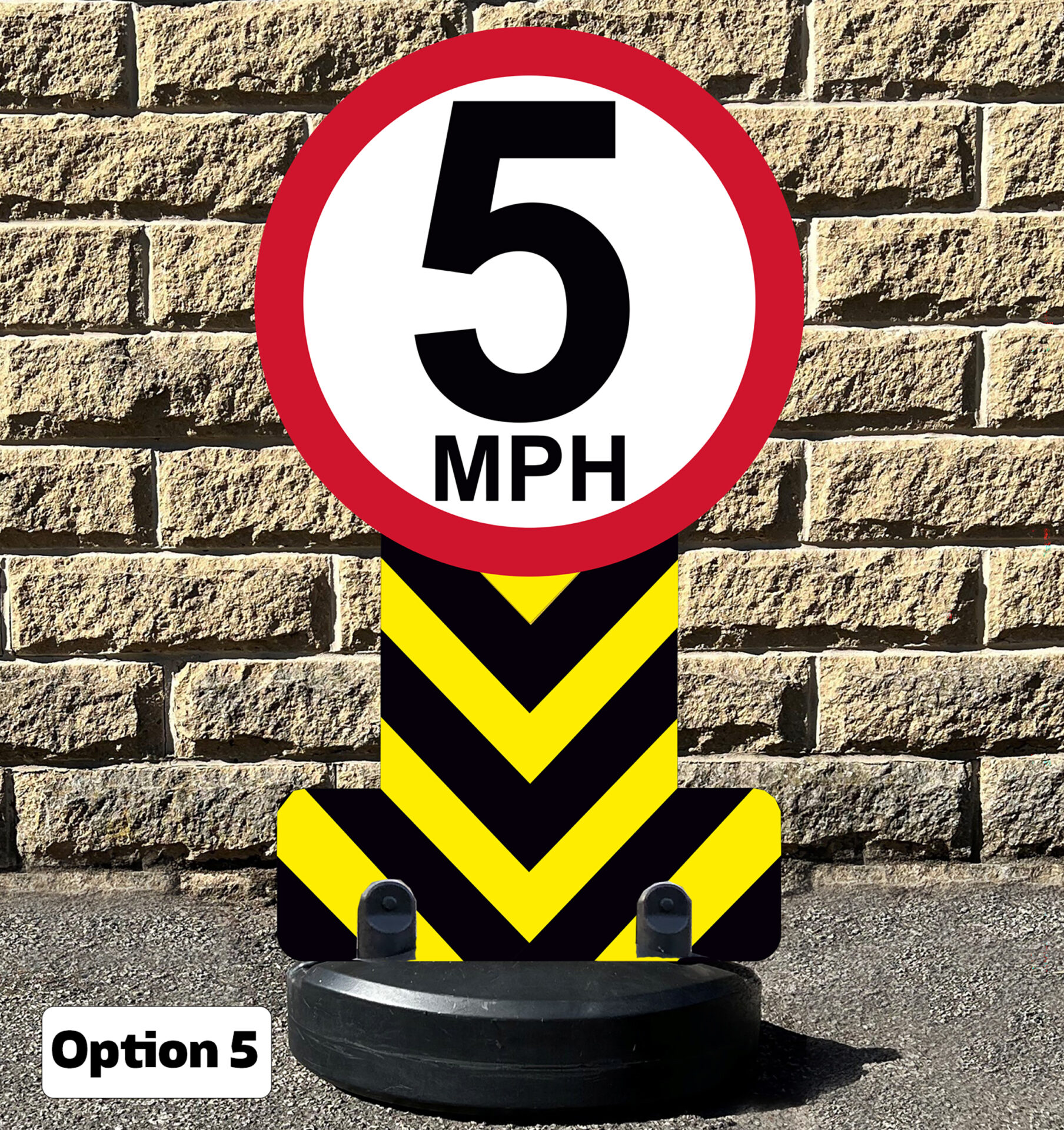 Safety Message Free Standing Pavement Signs - Image 6
