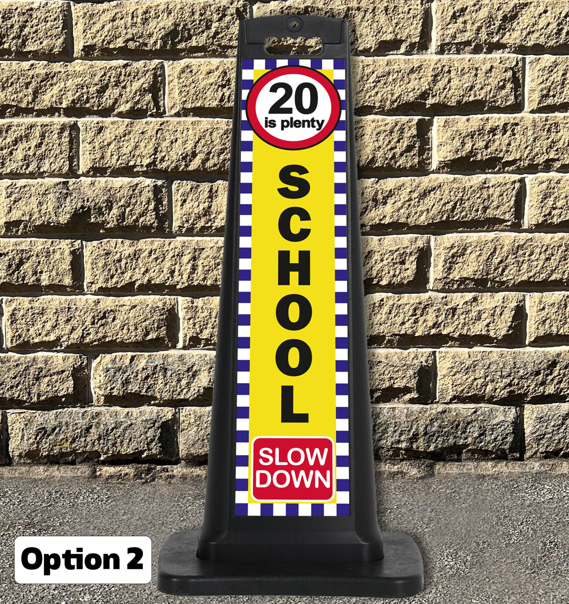 Free Standing Tall (Cone Style) Pavement Sign - Image 3