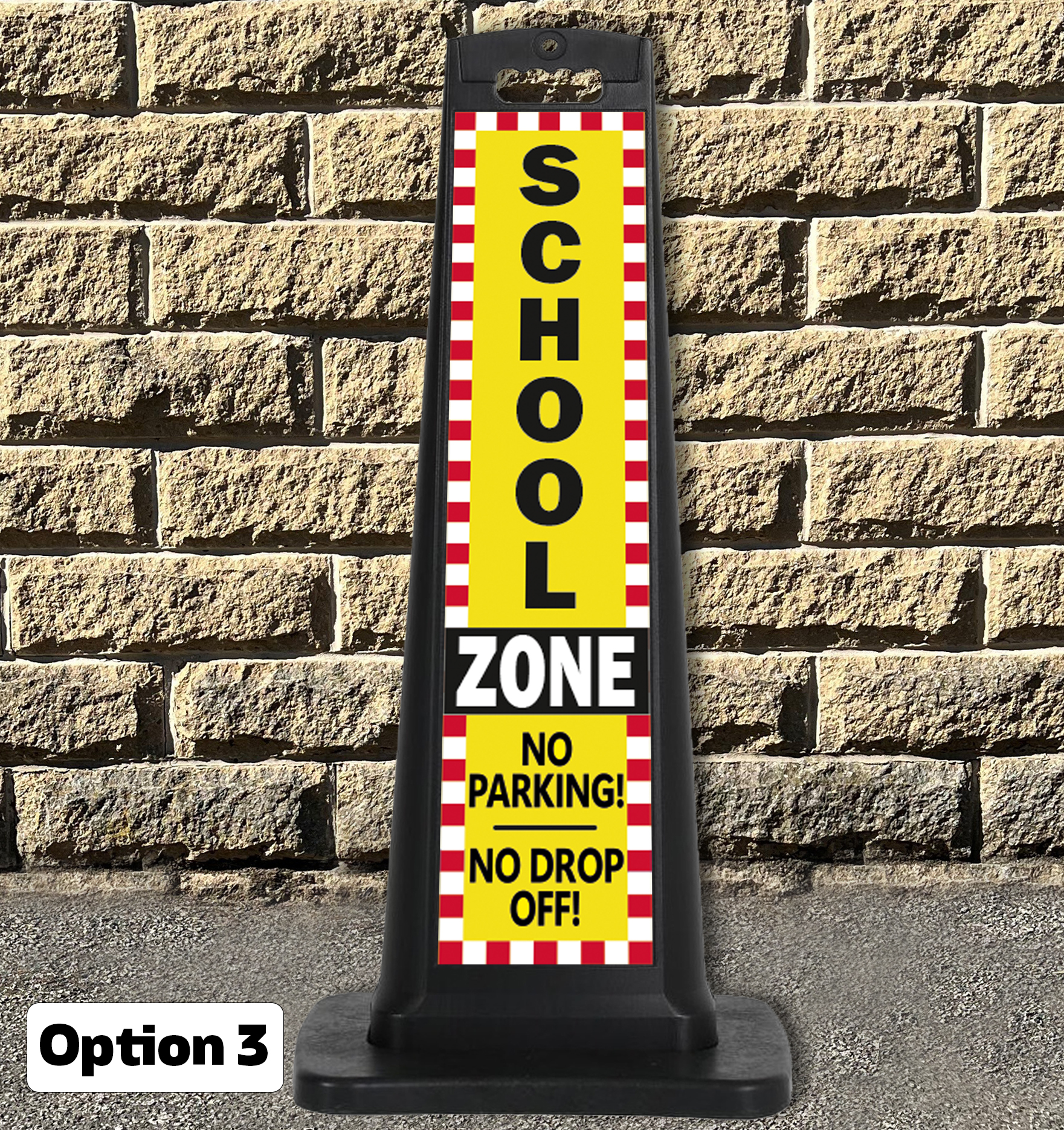 Free Standing Tall (Cone Style) Pavement Sign - Image 4