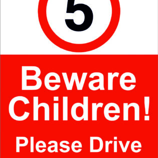 5mph Beware Children alternate image