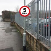 5mph 10mph 20mph safety road sign