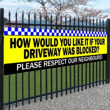 banner2 Driveway Blocked Banner