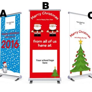 Christmas Pull Up Banner