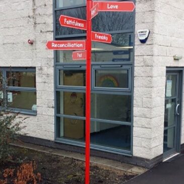 Core Value Fingerpost Directional Signs Way Finding Solution