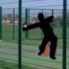 Siloette Fence Sports Sign