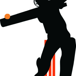Cricketer Silhouette alternate image