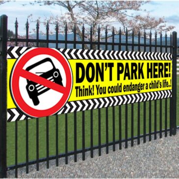 dont-park-here1 Don't Park Here Safety Banner