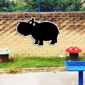 Hippo Chalkboard