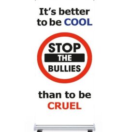 'It's better to be Cool, than Cruel' Pull Up Banner alternate image