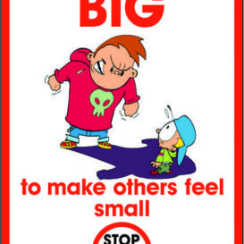 It's not big to make others feel small sign