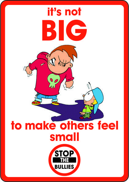 It's not big to make others feel small sign - Signs2Schools