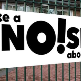 Make a Noise about bullying PVC Banner
