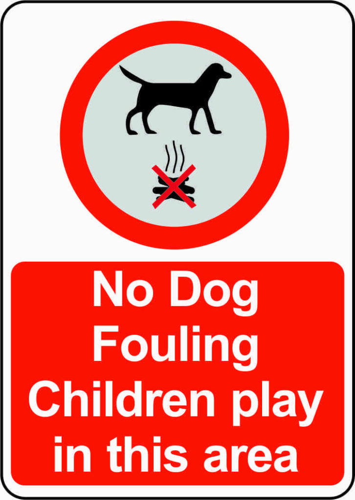 No Dog Fouling Sign Signs2Schools