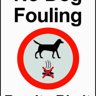 No Dog Fouling Bag it - Bin It sign alternate image