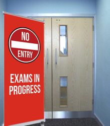 Exam Pull Up Banners