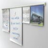 Trapease Display Rail Paper Hanging System