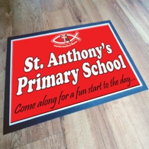 pic2 Printed custom school floor mat