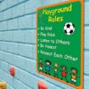 Playground Rules Sign