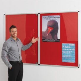 Resist-a-Flame® tamperproof noticeboards