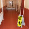 Safety A Board Free Standing Corridor Sign