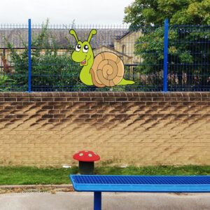 snail-fun-character-aluminium-wall-fence-sign-how-would-you-like-to-fit-the-sign-large-version-for-fence-fixings-138-p