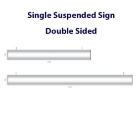 Suspended Ceiling Directional Signs alternate image